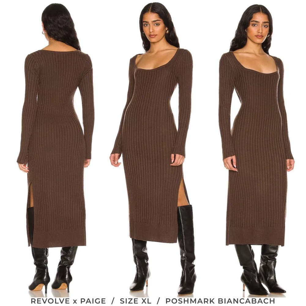 NWT β’ Revolve x Paige Sweater Dress - Picture 1 of 8